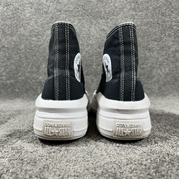 Converse CT All Star Move Hi 568497C Women’s Sz 8 Black Casual Platform Shoes - Picture 6 of 12